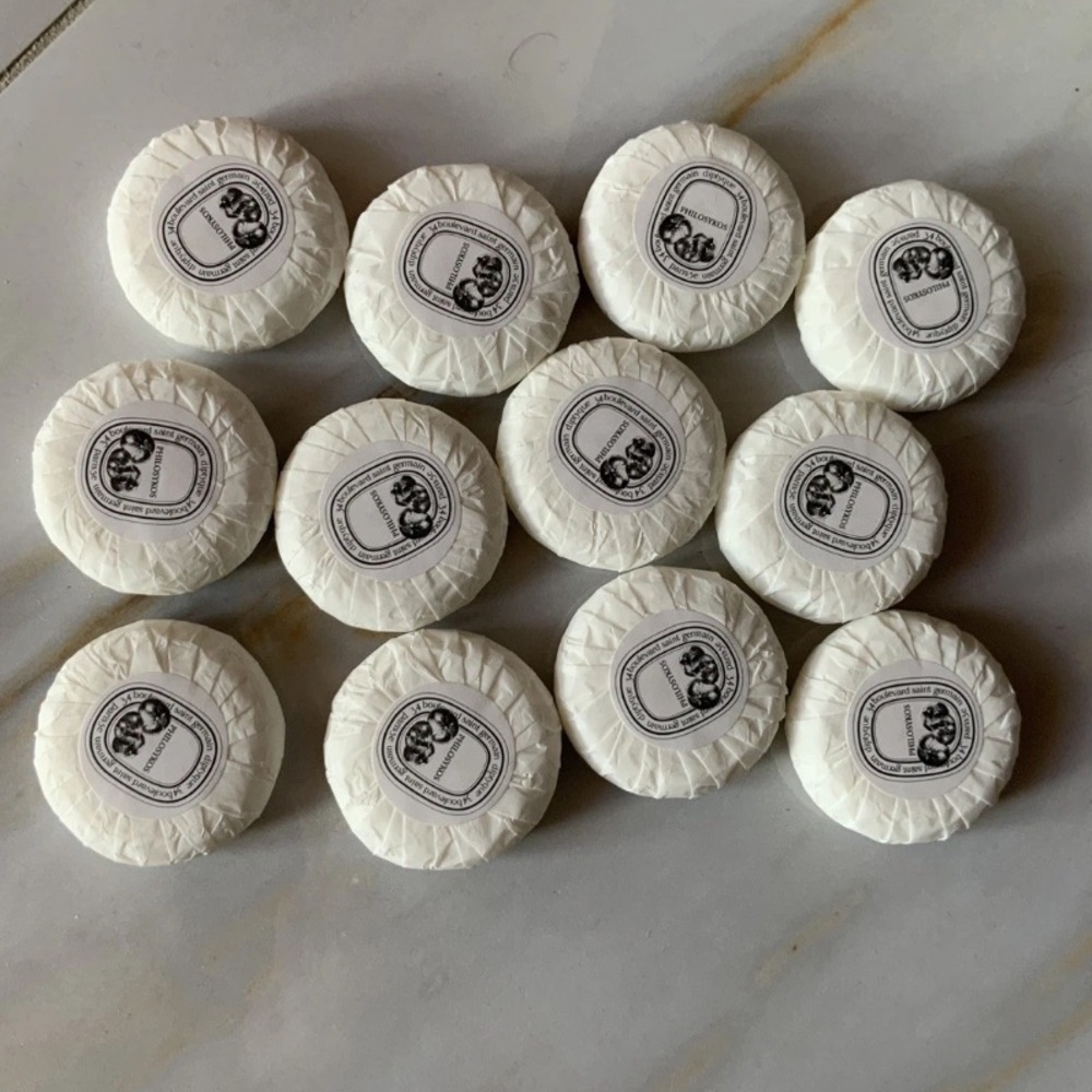 12X Diptyque Philosykos Fig Round Soap Bar 30g/1.06oz BNIP! Made in Italy